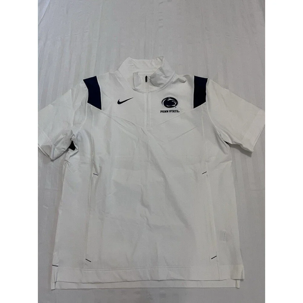 NWOT Nike Penn State Football / Staff Issue Sideline Short Sleeve Jacket Men’s L